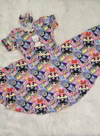 Image 1 of The Powerpuff Girls dress and bow