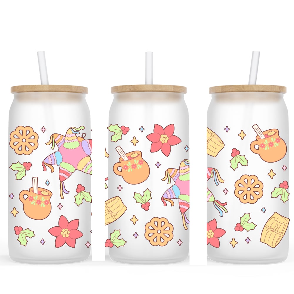 Image of Posada Frosted Glass Cup💖