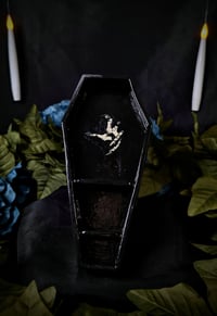 Image 1 of Gothic Coffin Shelf