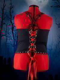 Image 4 of XL-3X Metallica Crop Top