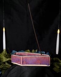 Image 3 of Amethyst Snake Incense Burner