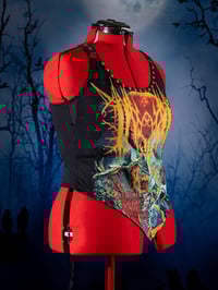 Image 3 of XL-3X Inferi Crop Top