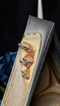 Image 3 of Golden Mushroom Triangle Shelf