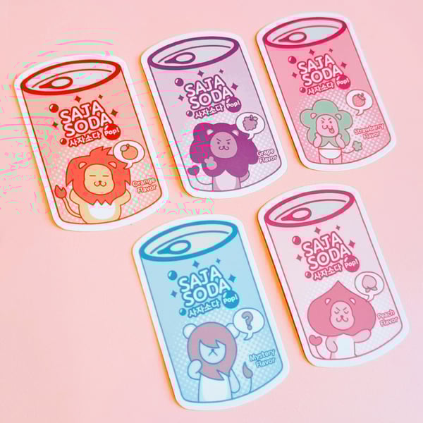 Image of KPDH Soda Pop Stickers