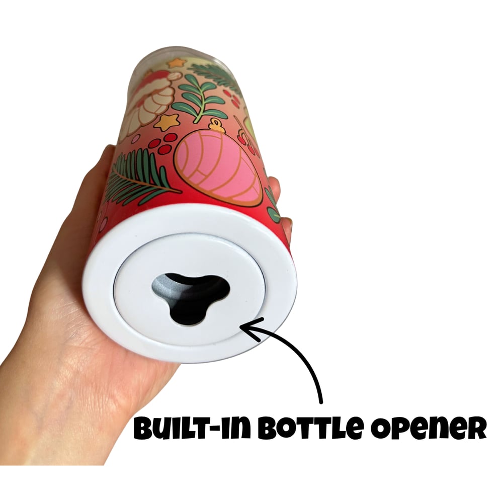 Image of Christmas Ornament Conchas 4in1 Can Cooler/Tumbler🎄✨