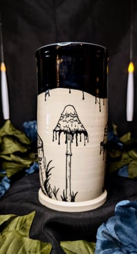 Image 2 of Mushroom Faery Ring Vase