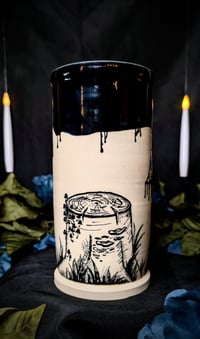 Image 1 of Mushroom Faery Ring Vase