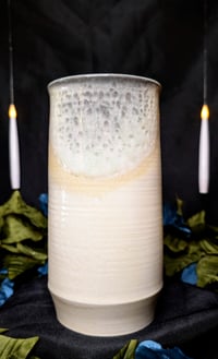 Image 3 of Wood Fired Lightning Vase