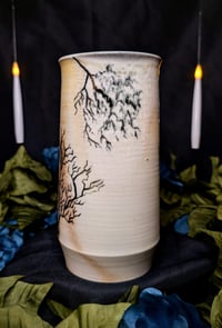 Image 2 of Wood Fired Lightning Vase