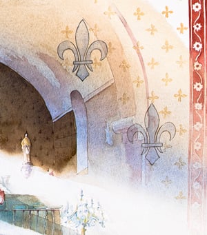 Image of Landscapes of Provence - chapelle intérieur