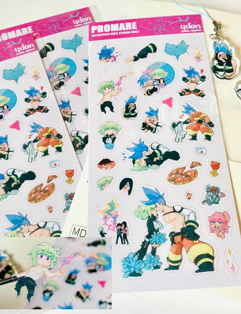 Image of Transparent Sticker Sheets