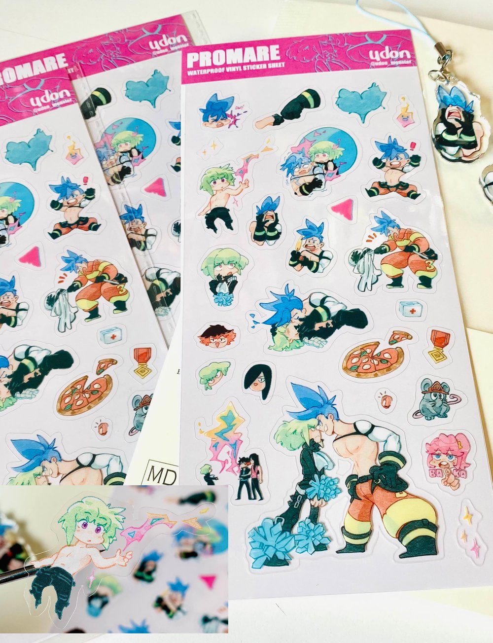 Image of Transparent Sticker Sheets