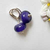 Image 1 of Dark Violet Earrings