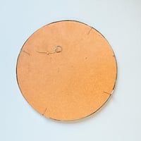 Image 10 of Miroir marocain rond en laiton ciselé ajouré -  miroir vintage 32 cm - décoration Boho 