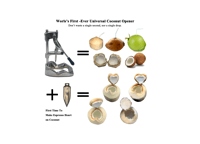5th Generation Universal Coconut Opener