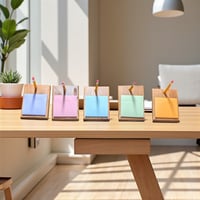 Image 2 of Wooden Sticky Note Holder
