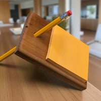 Image 3 of Wooden Sticky Note Holder