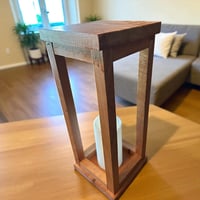 Image 1 of Set of 3 Wooden Lanterns