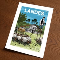 Image 5 of Affiche LES LANDES#2