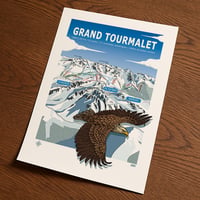 Image 5 of Affiche plan des pistes GRAND TOURMALET