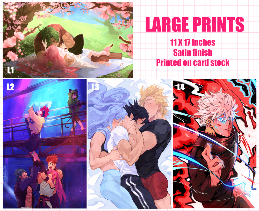 Image of Medium & Large Prints