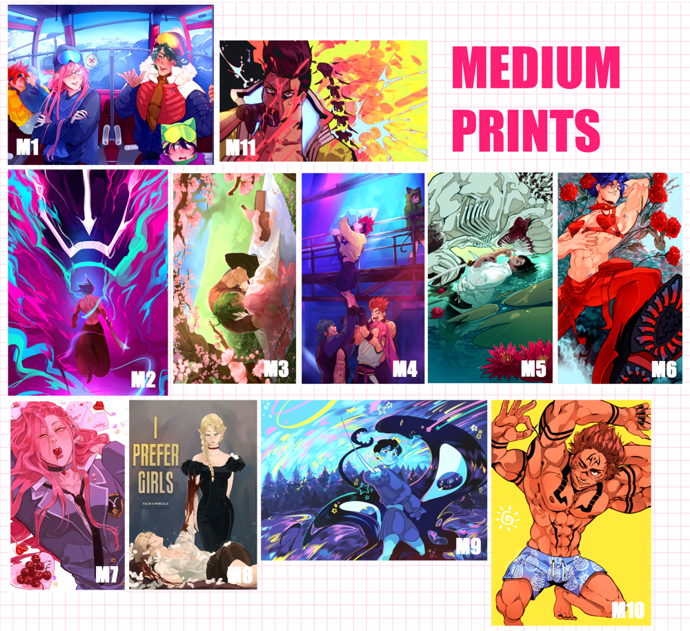 Image of Medium & Large Prints