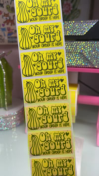 Image 1 of Oh My Gourd Stickers