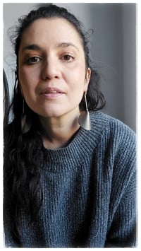 Image 8 of Orecchini pendente, in pelle e ottone, modello: ARMADILLO SIMPLE PENDANTS