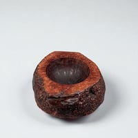 Image 3 of Cendrier en résine imitation bois de thuya  vintage 1970 - Années 1970 - Cendrier bois