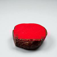 Image 7 of Cendrier en résine imitation bois de thuya  vintage 1970 - Années 1970 - Cendrier bois