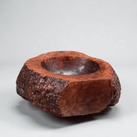 Image 6 of Cendrier en résine imitation bois de thuya  vintage 1970 - Années 1970 - Cendrier bois