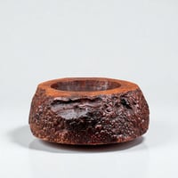 Image 5 of Cendrier en résine imitation bois de thuya  vintage 1970 - Années 1970 - Cendrier bois