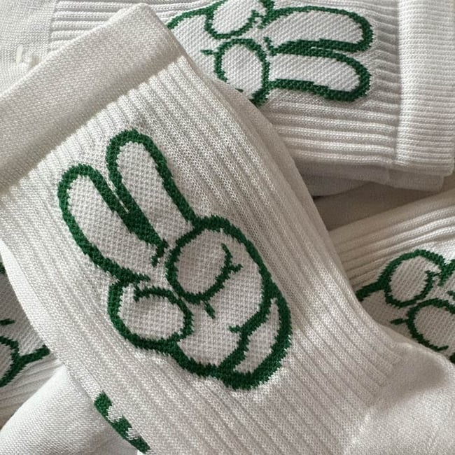 Peace socks