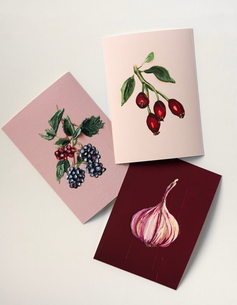 Image of Blackberries Giclée Print