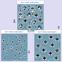 Image 2 of Dottore chibi sticker sheet 