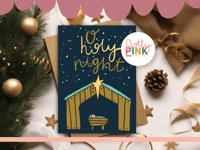 O Holy Night Christmas Card