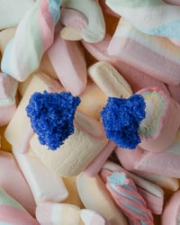 Image 1 of Sugar Blue Oxide Earrings