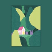 Image 4 of Lot cartes postales A6 - Poésie