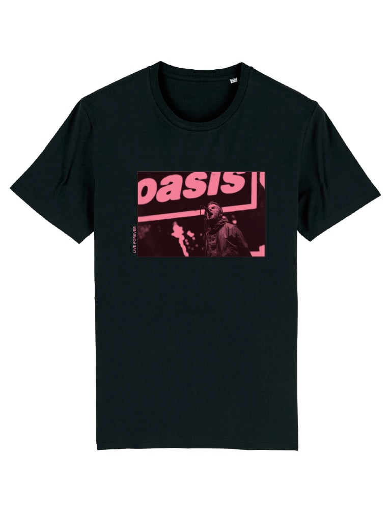Image of Oasis Live Forever - tshirt