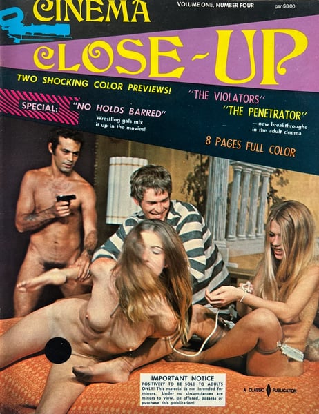 Image of Cinema Close-Up Vol 1 No 4 (Classic Publications 1969)