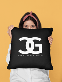 Child Of God Throw pillow 