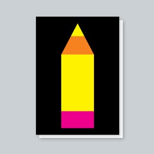 Image of Happyland Pencil card