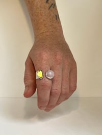 Image 5 of Phosphosiderit und Bernstein Ring