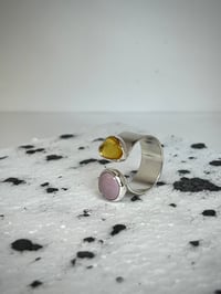 Image 2 of Phosphosiderit und Bernstein Ring