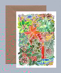 'Festive Nature Table' Christmas Card