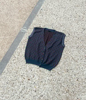 Giorgio Armani Grey Knit Vest - Size L