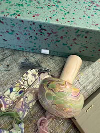 Image 3 of Mixed Box of Hand Marbled products in splattered gift box ONLY ONE AVAILABLE