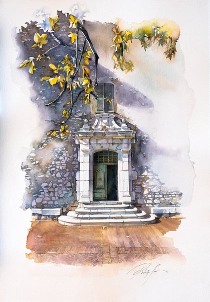 Image of Landscapes of Provence - Château porte 