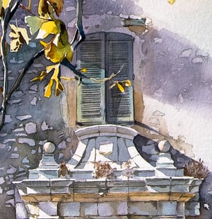 Image of Landscapes of Provence - Château porte 