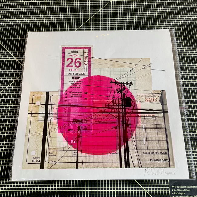 "SF / MUNI" | HAND FINISHED Giclée Print | 1/1